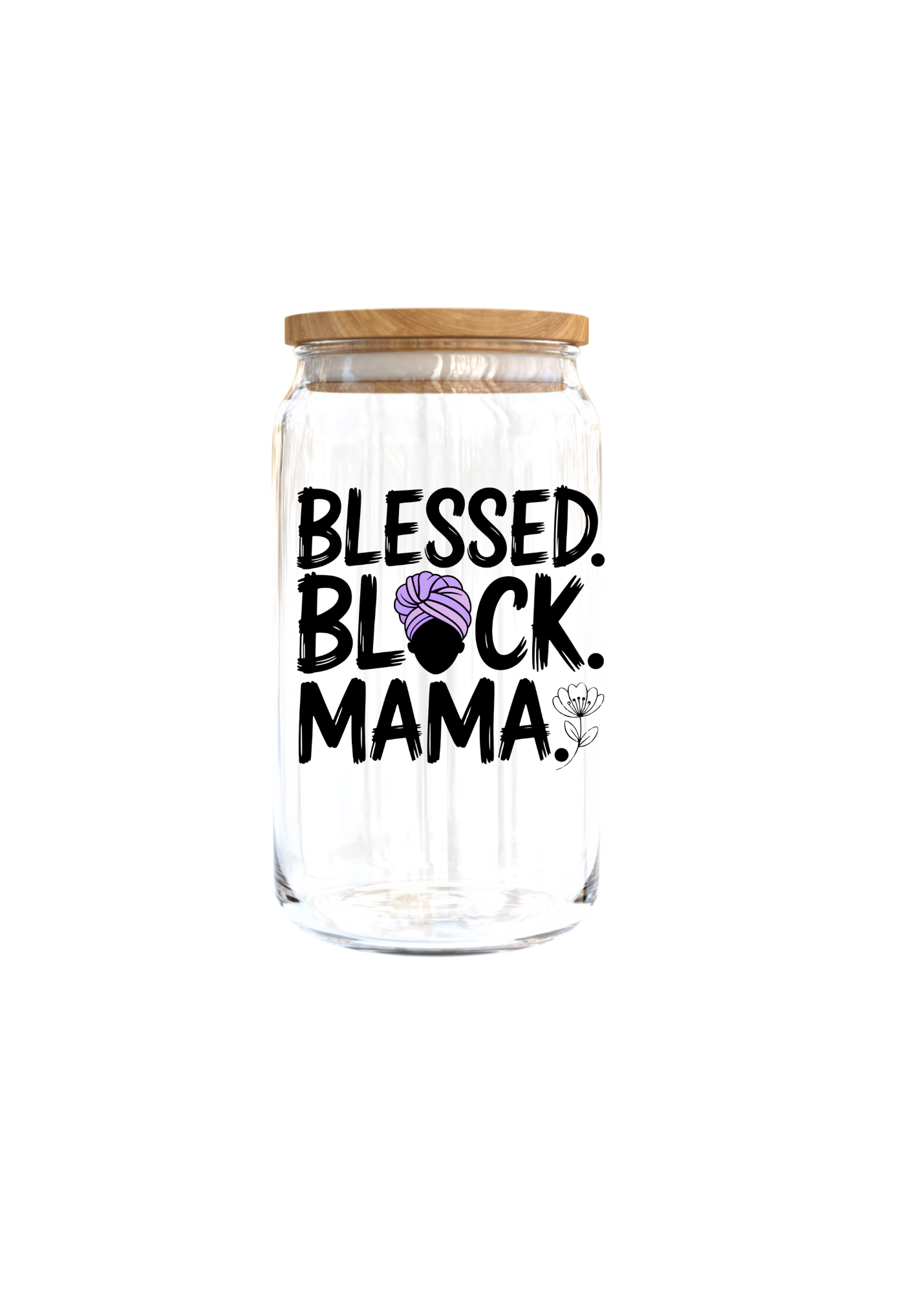 Blessed Black Mama ( girl mom ) -UV DTF