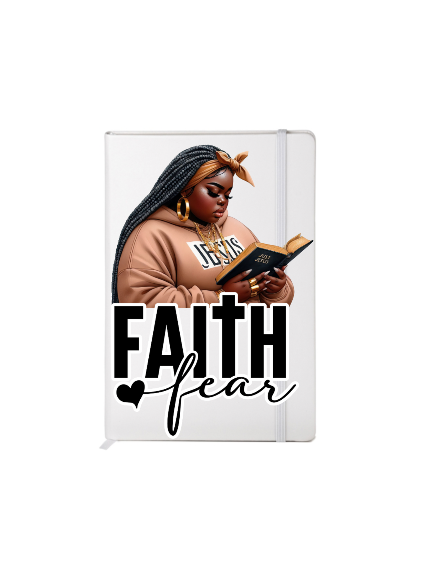 Faith over fear- (Christian & Melanin related)-UV DTF