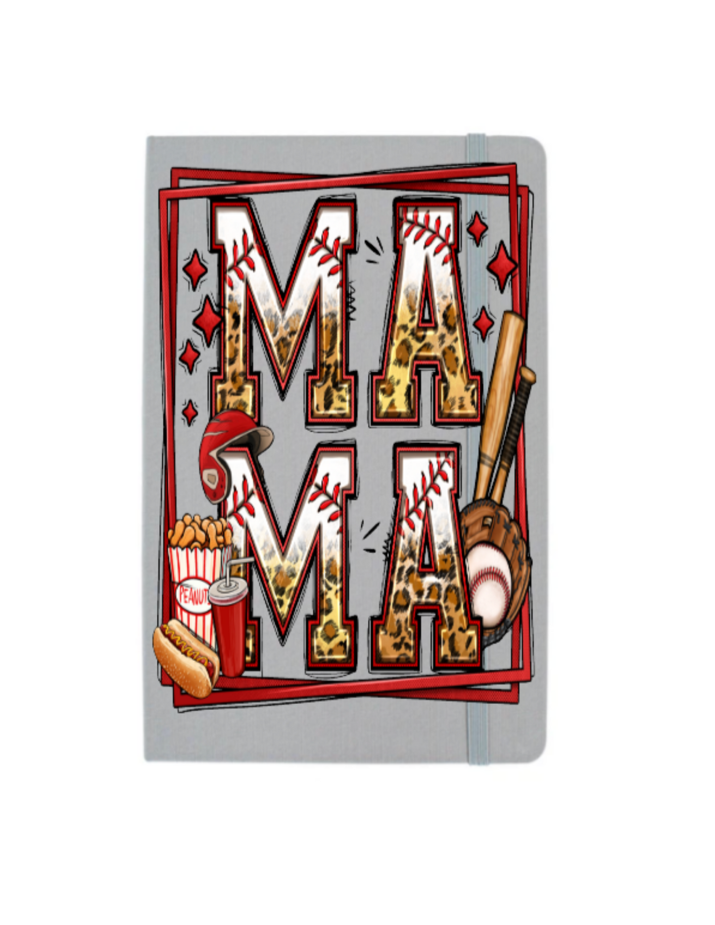 Mama (Baseball Mom) - Journal UV DTF DECAL