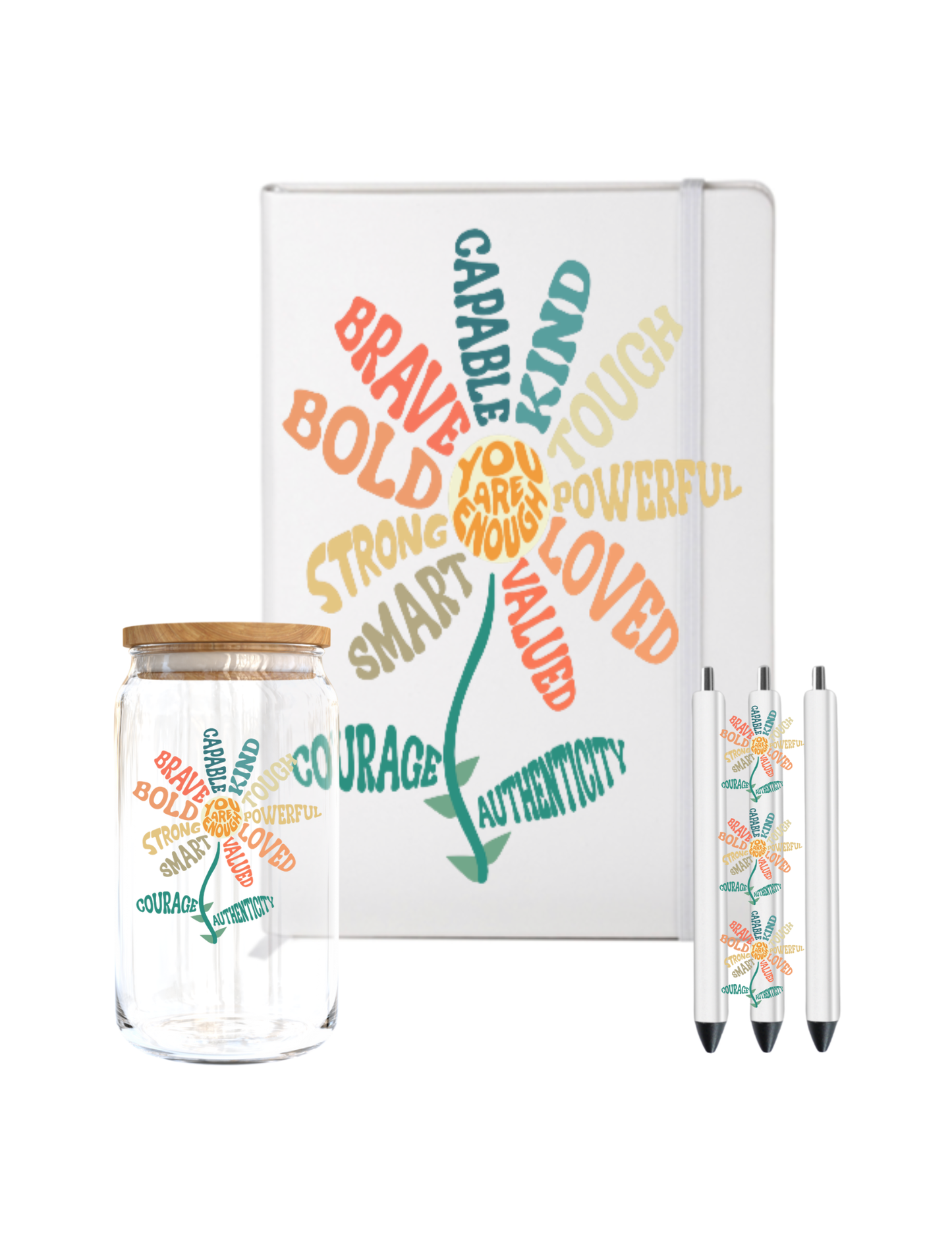 You are enough affirmations -UV DTF