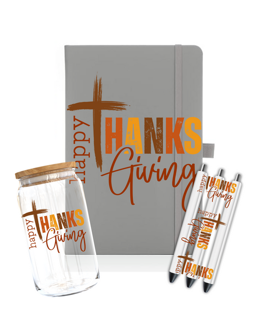 Happy Thanksgiving - Journal UV DTF