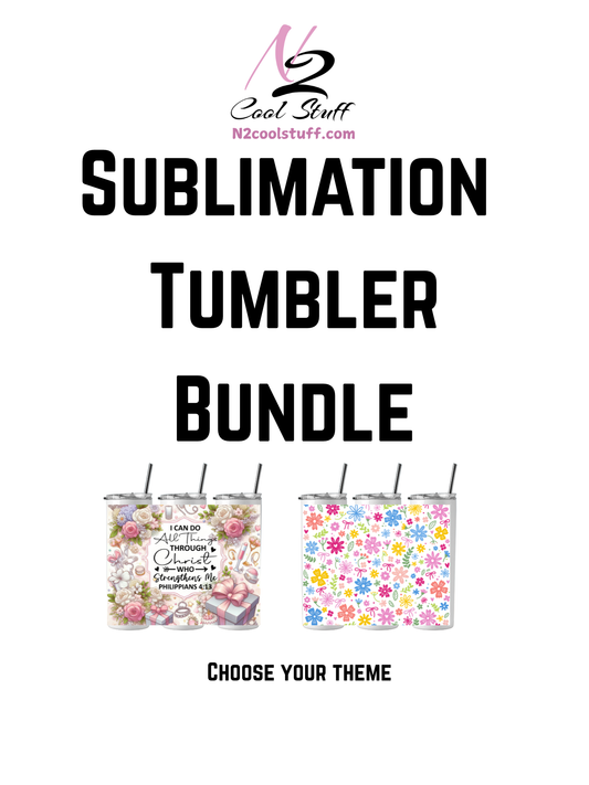 20oz Sublimation Tumbler Bundle (20pcs)