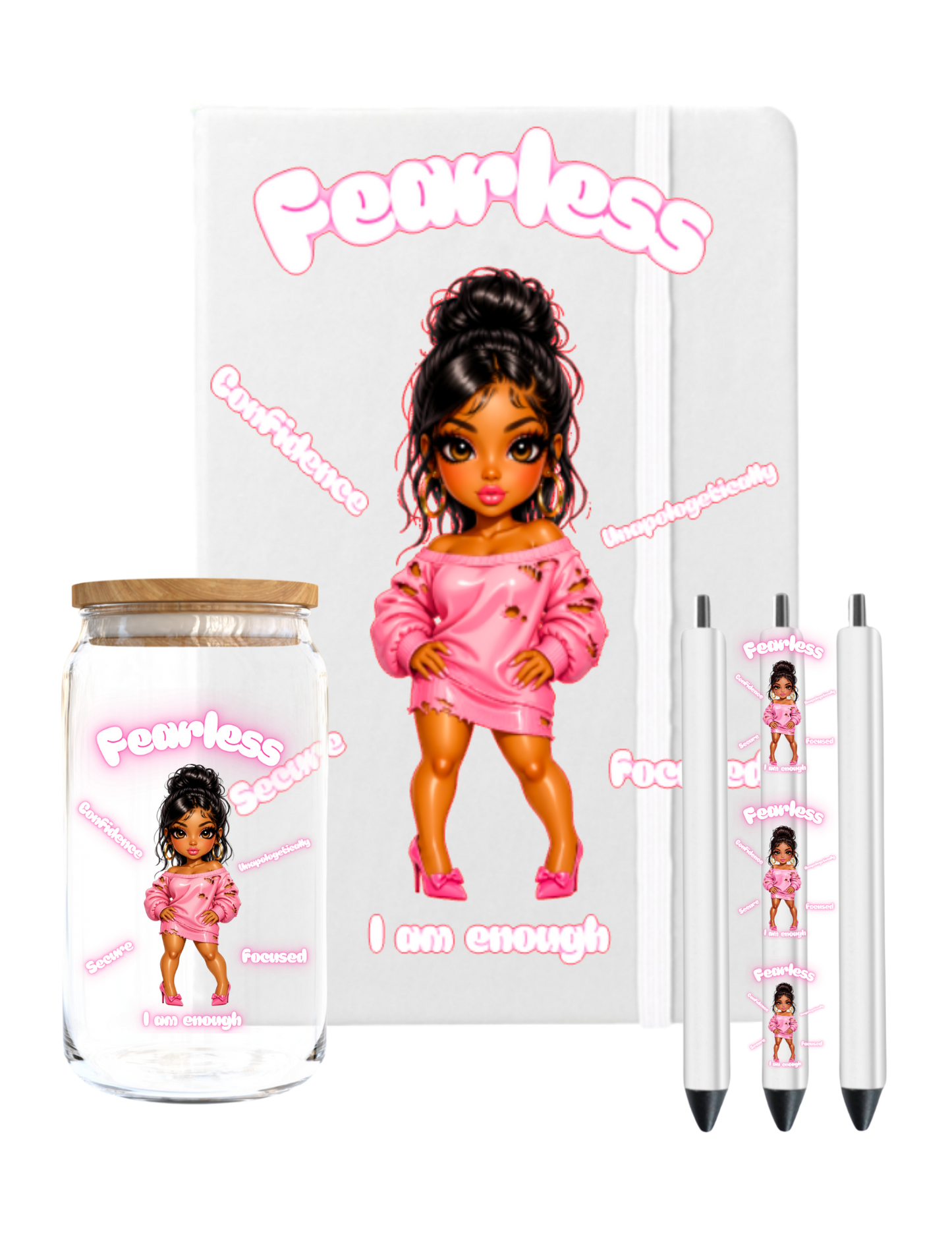 Fearless Affirmations (Latino) -UV DTF