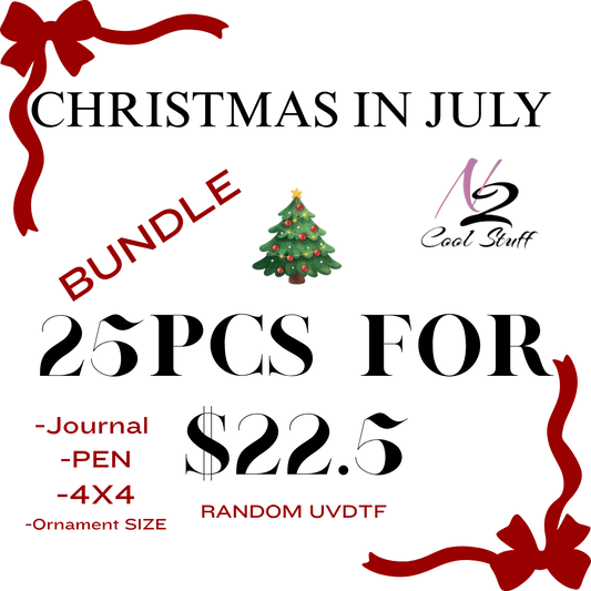 Christmas IN JULY Bundle 25pcs for $22.5