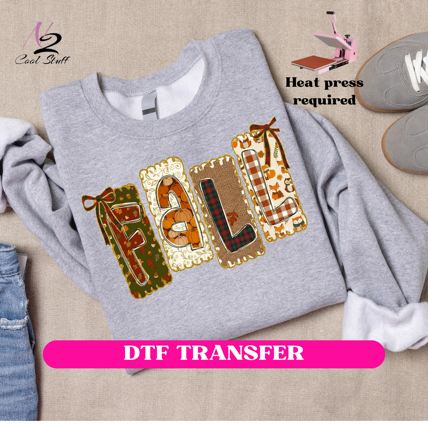 Fall -(Fall theme)-Dtf Transfer