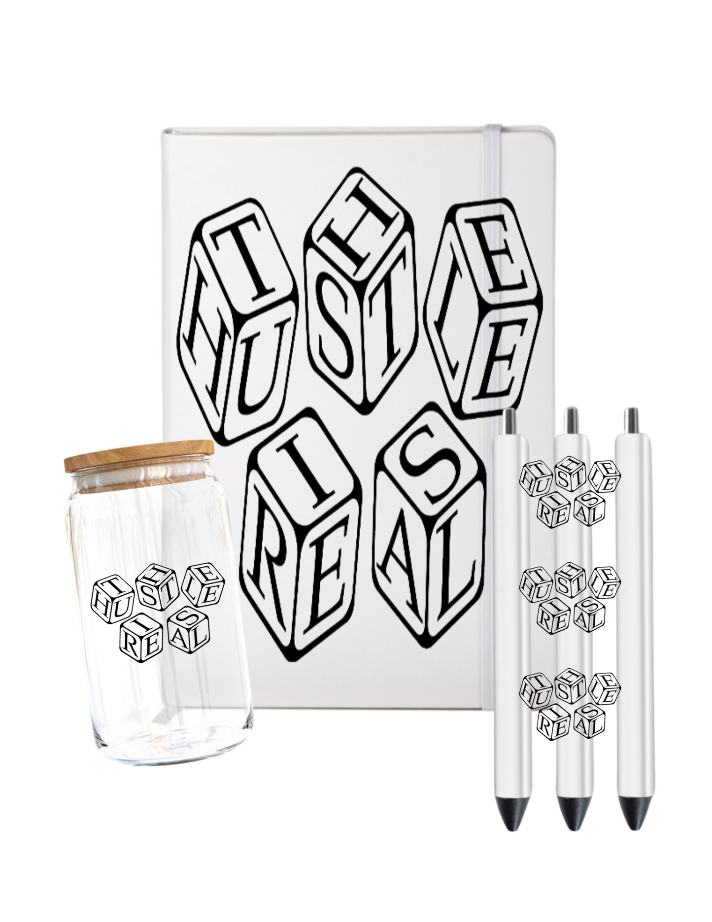 The hustle is real (Inspiration)-UV DTF