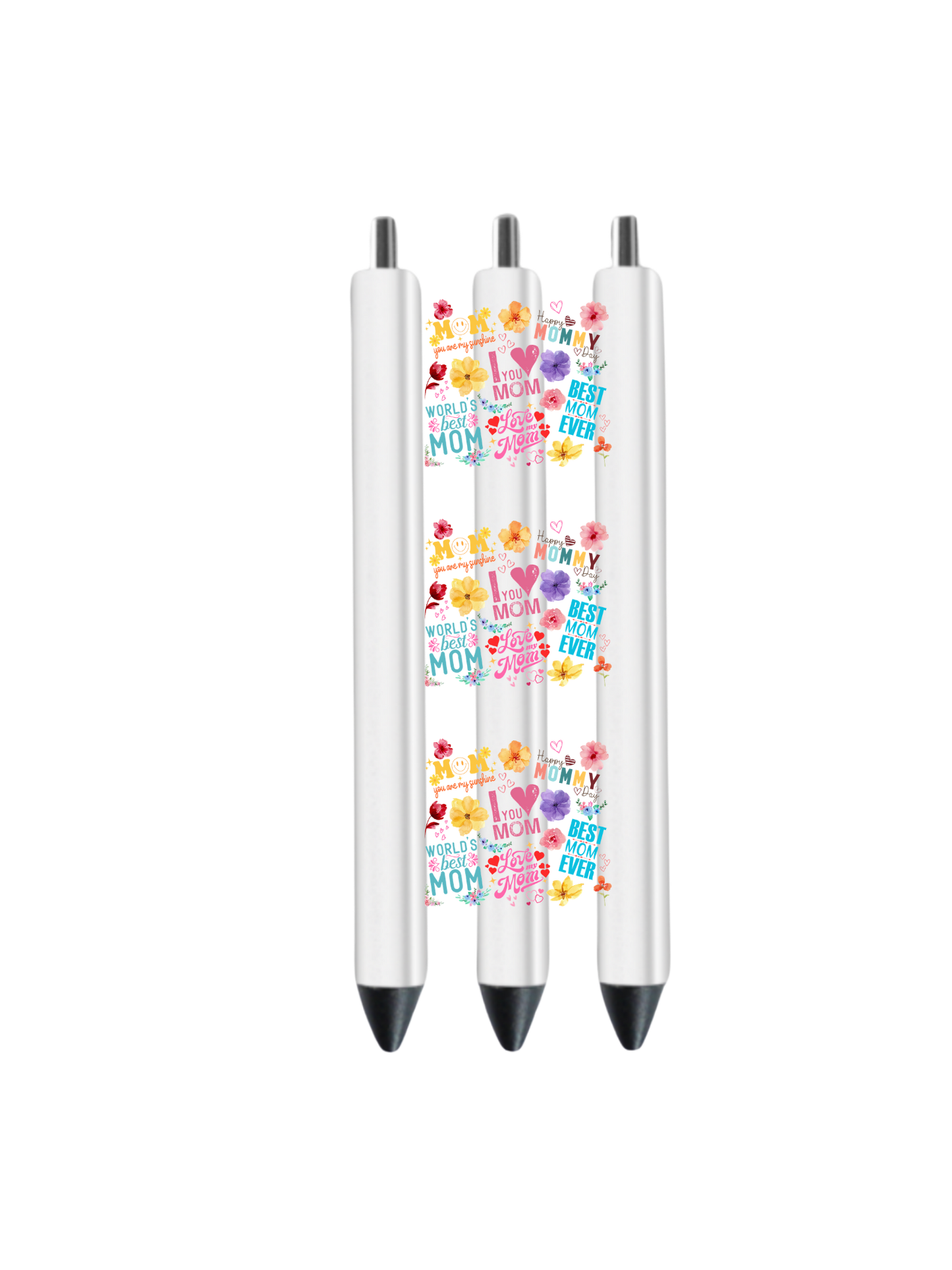 I love you mom - Journal UV DTF DECAL