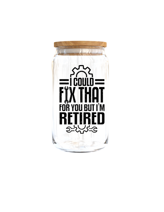 I could fix that| UV DTF DECAL 3''(Double Sided image)