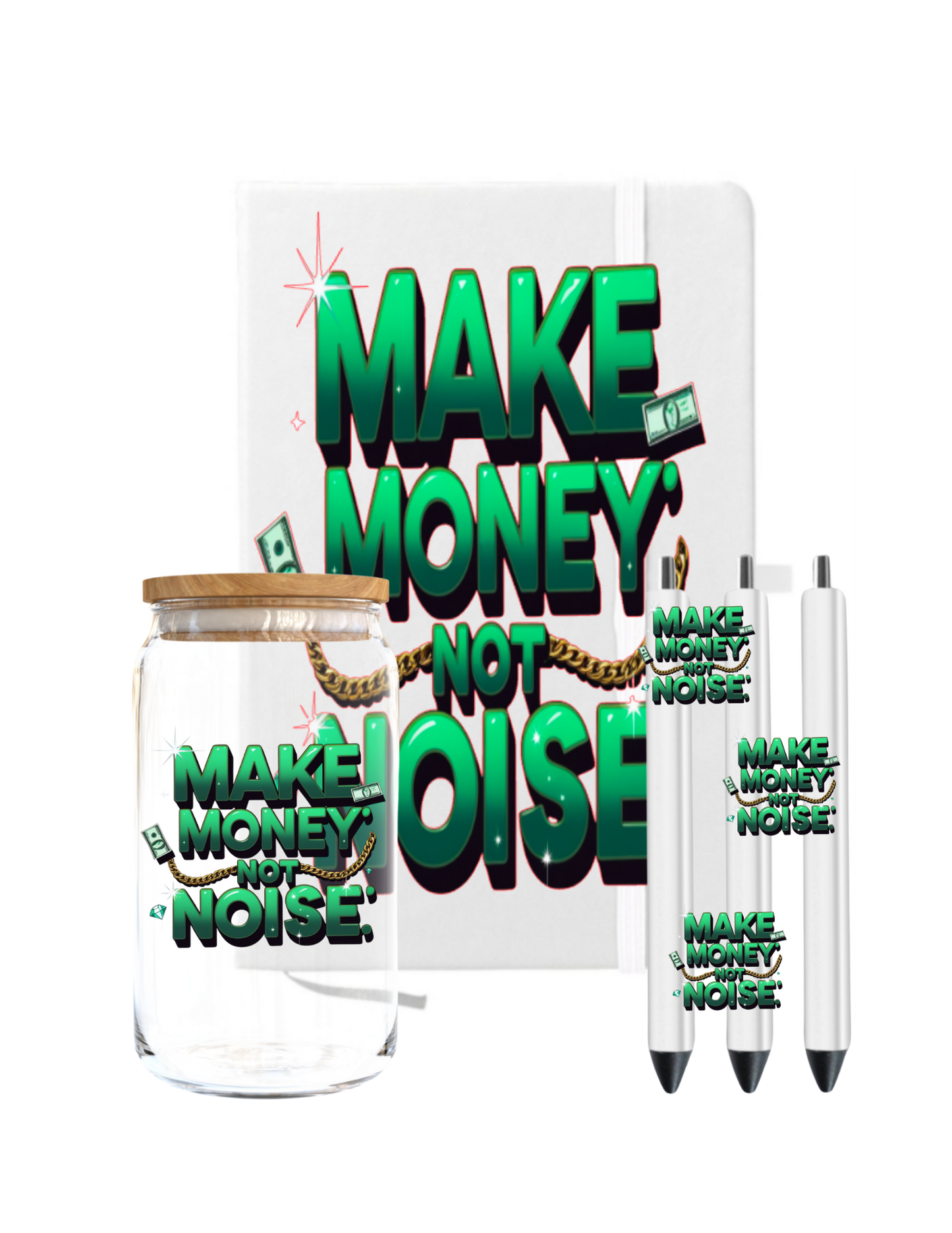 Make money not noise-UV DTF