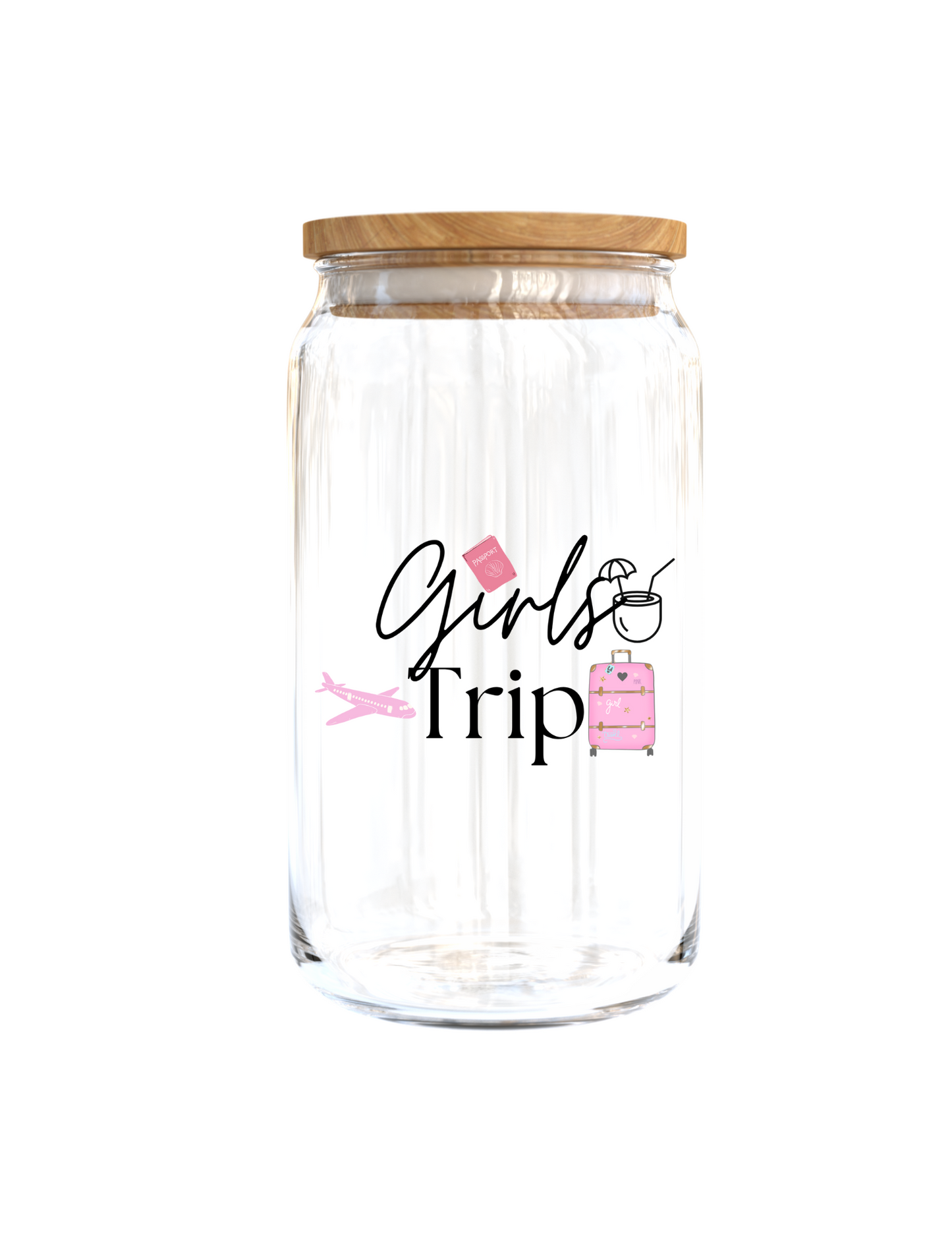 Girls Trip-| UV DTF DECAL 3''(Double Sided image)