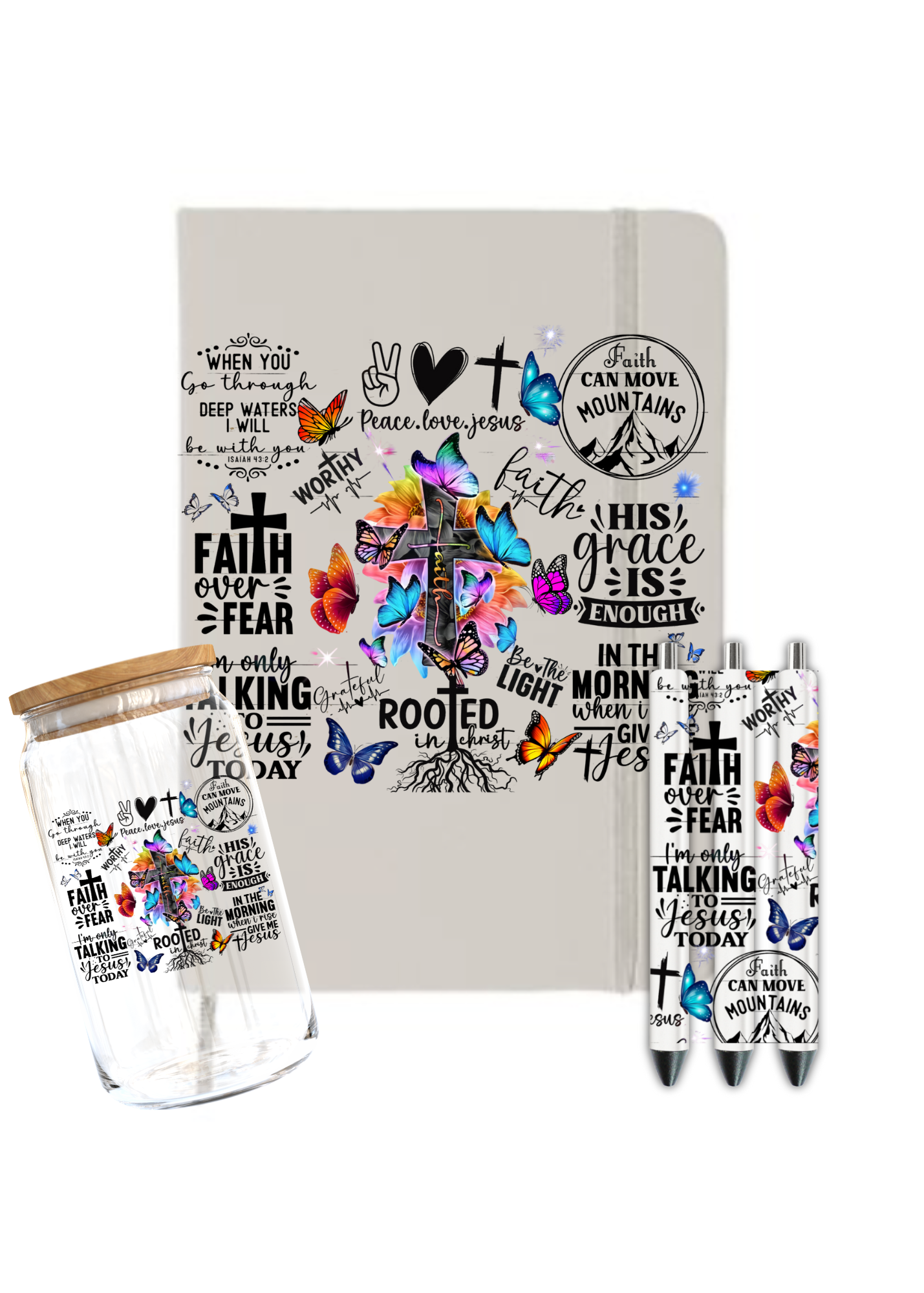 Faith Affirmation -Journal UV DTF DECAL