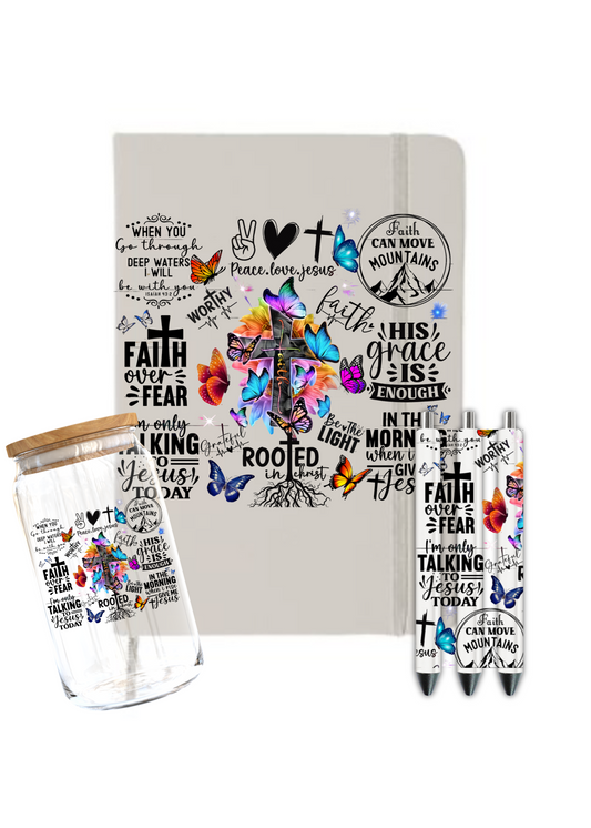 Faith Affirmation -Journal UV DTF DECAL