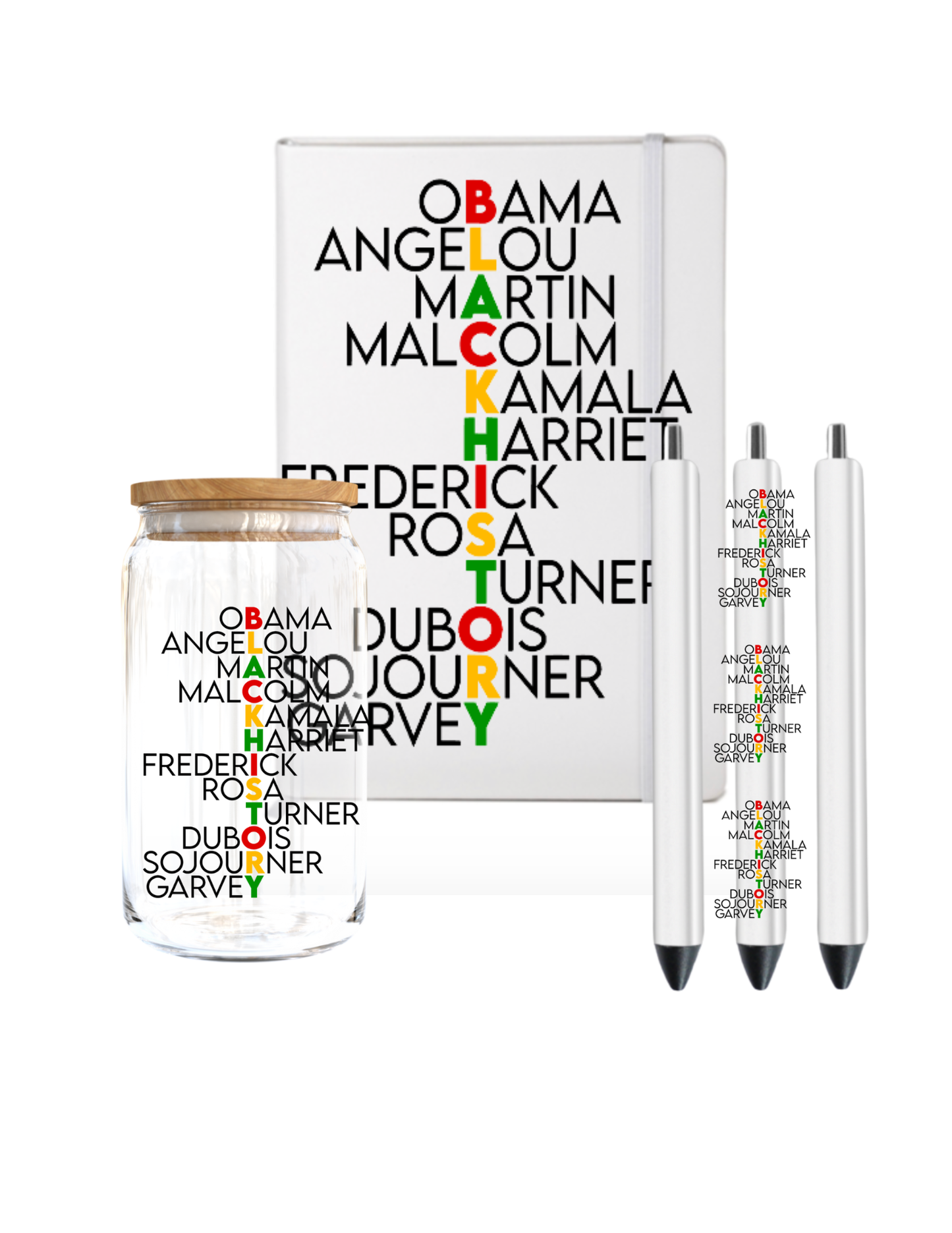 Proud Inspiring Black Leaders-(Black History Month )  -UV DTF