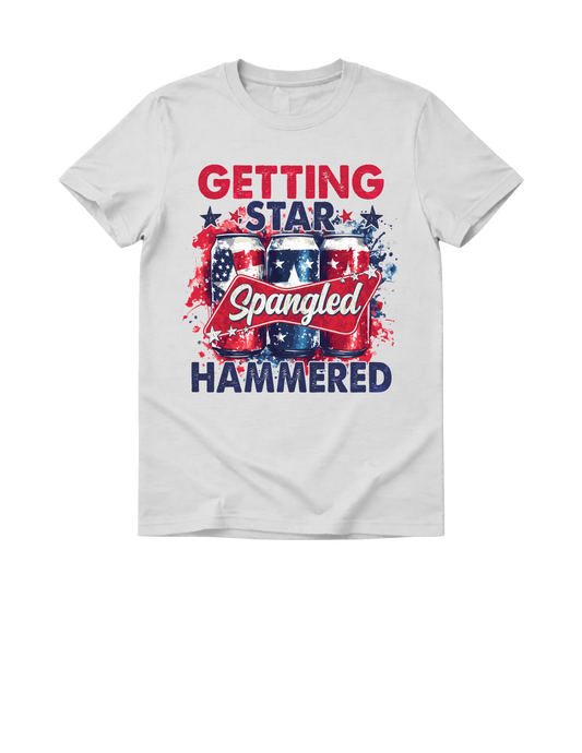 Getting Star Spangled Hammered-Dtf Transfer