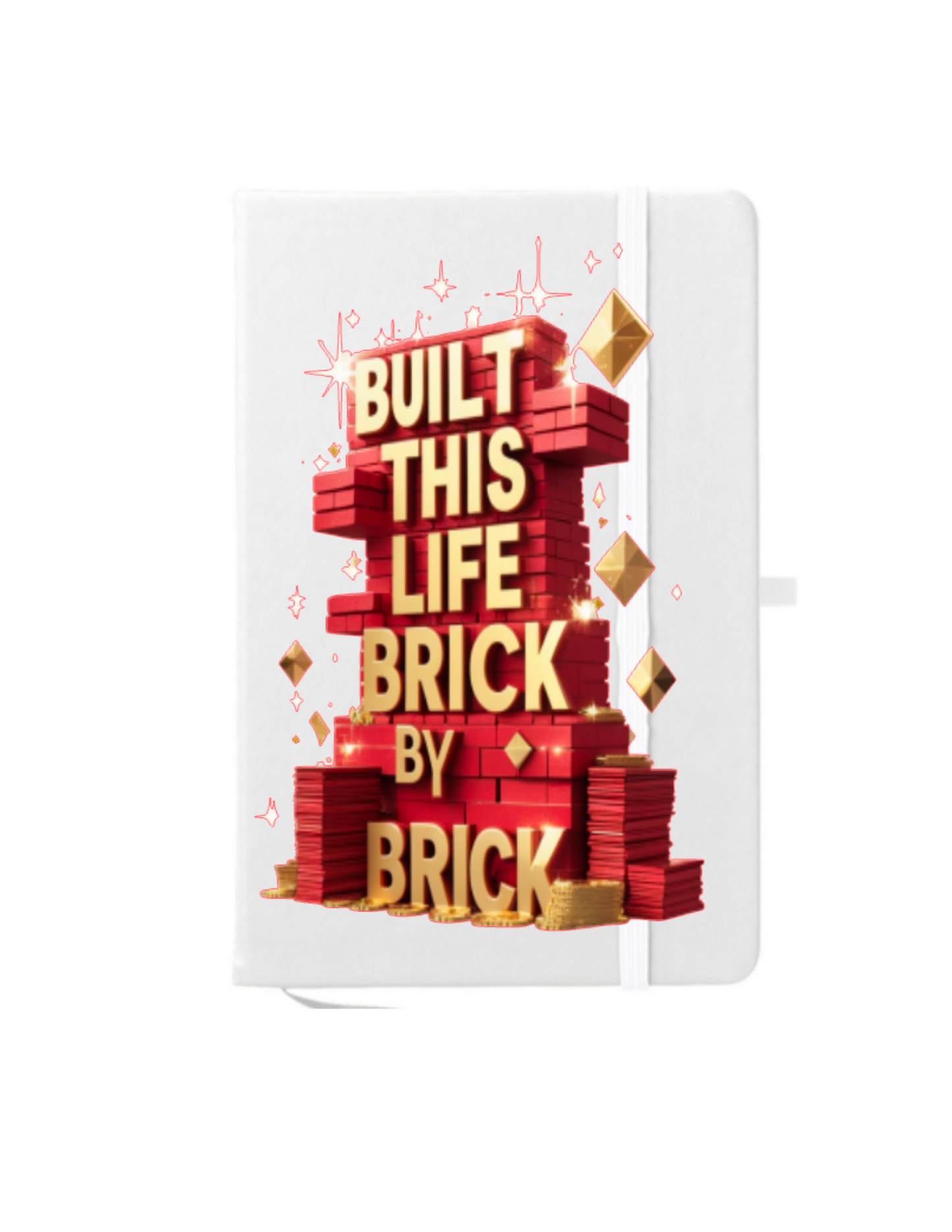 Built this life Brick by Brick-UV DTF