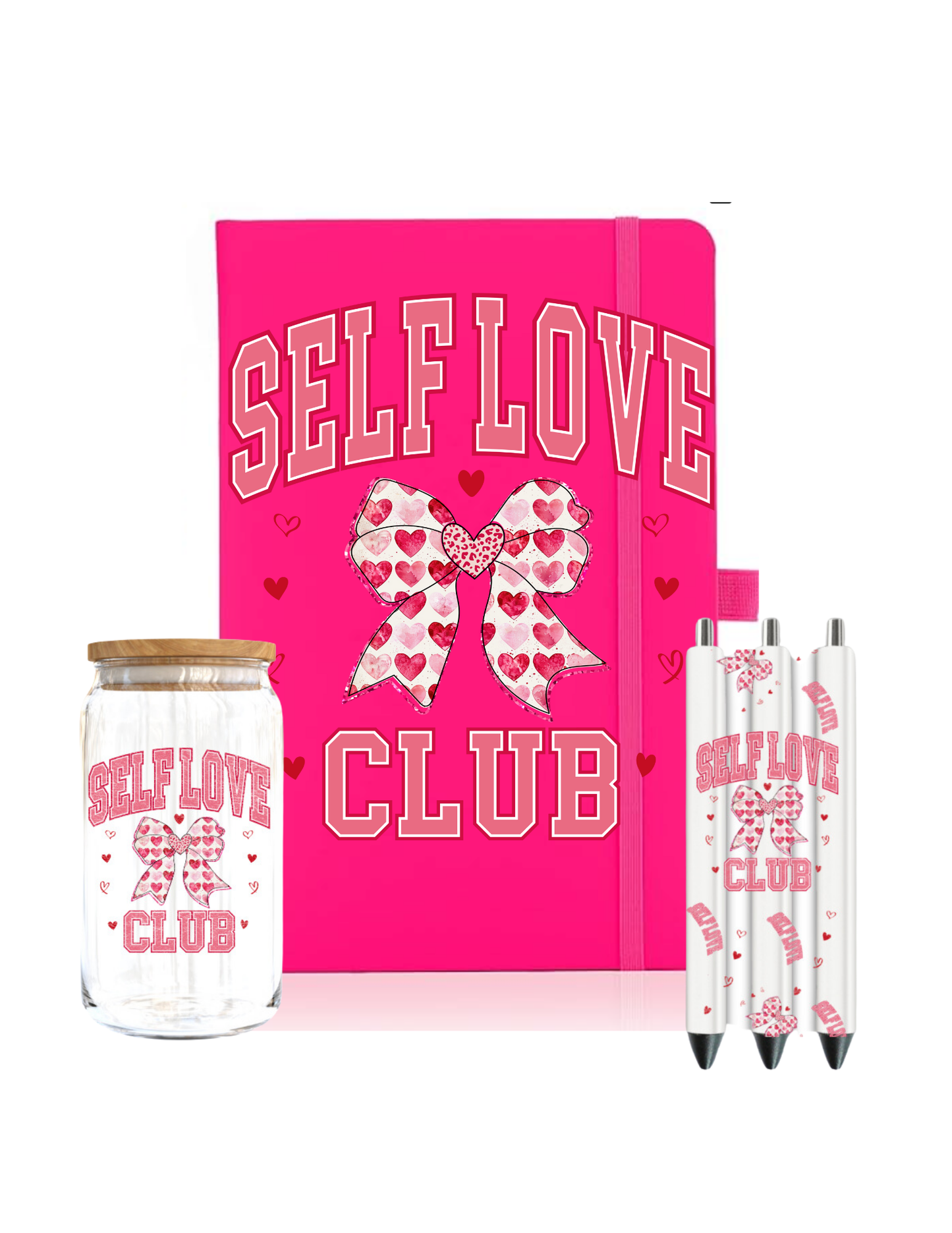 Self Love Club- Journal UV DTF DECAL