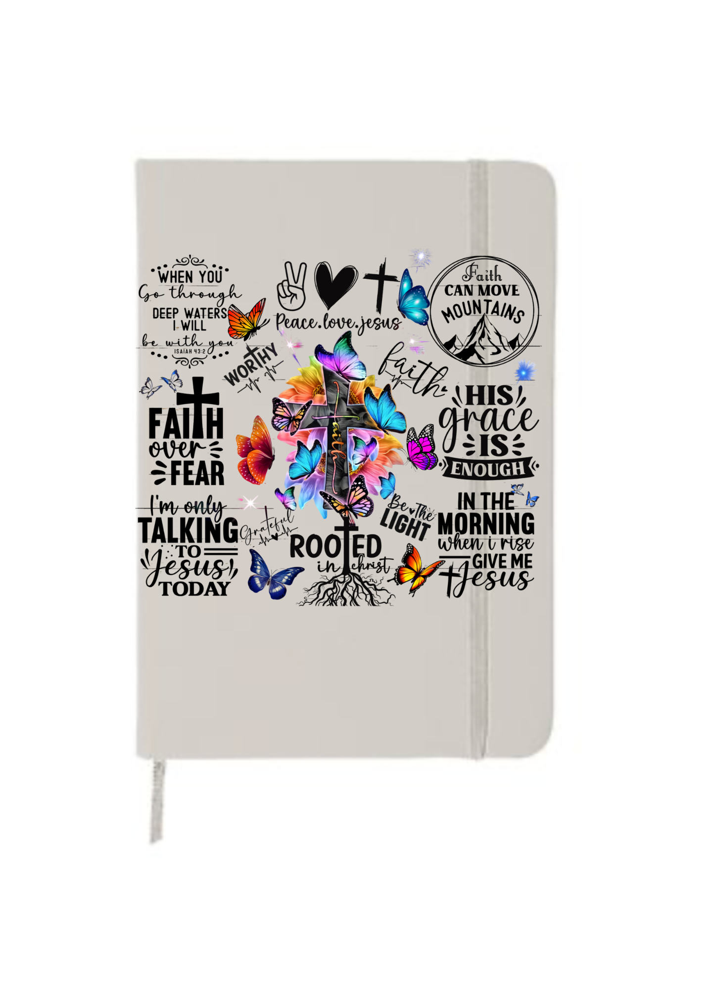 Faith Affirmation -Journal UV DTF DECAL