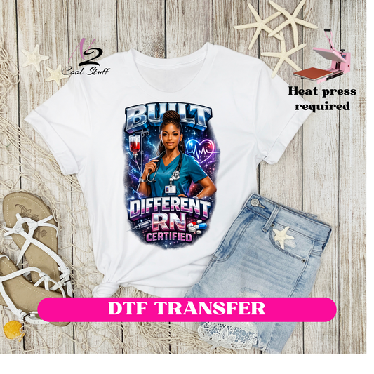 Built Different RN -Dtf Transfer