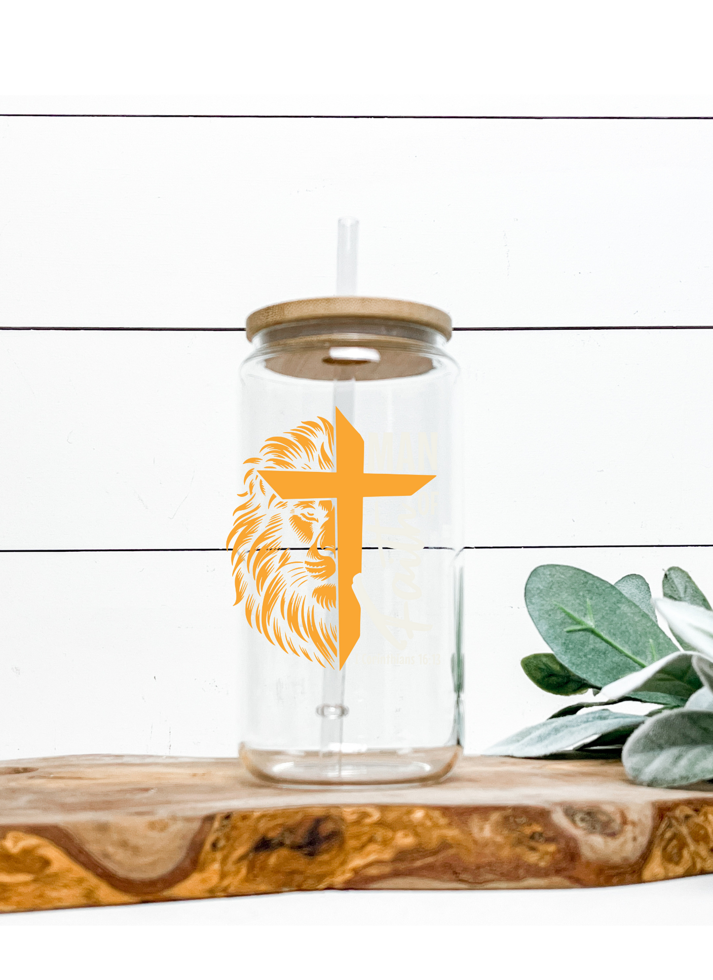 Man of Faith (1 Corinthians 16:13)-UV DTF DECAL 3"