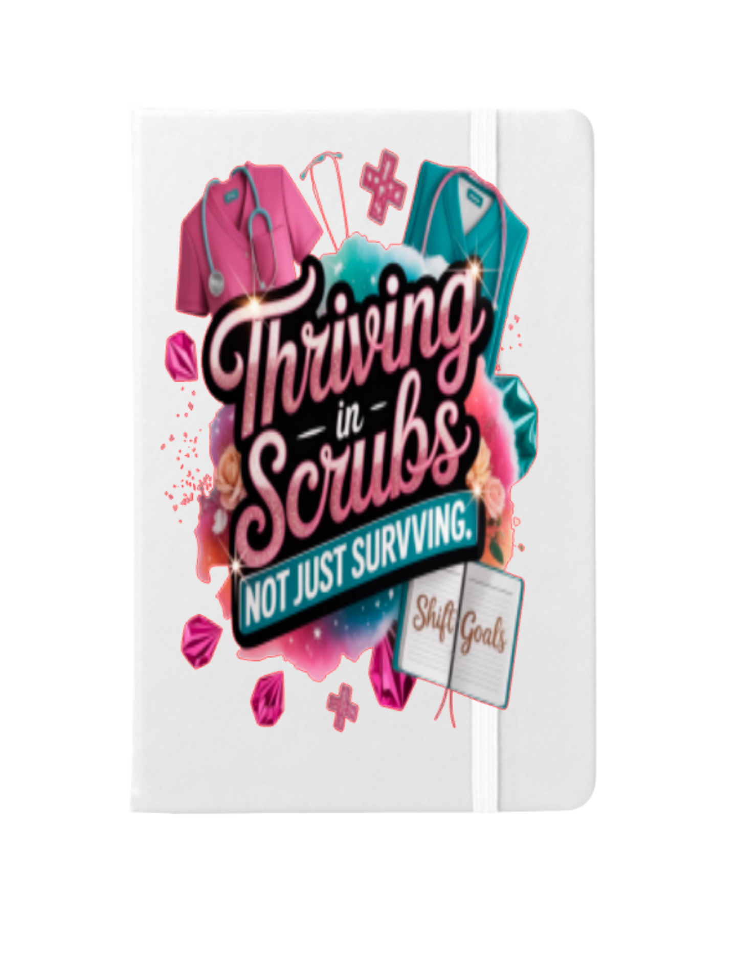 Thriving in Scrubs not just surviving -UV DTF