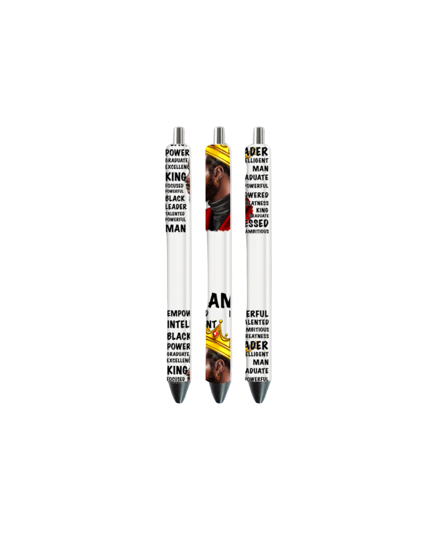 I am ( Affirmation for Black men) | Journal  UV DTF DECAL