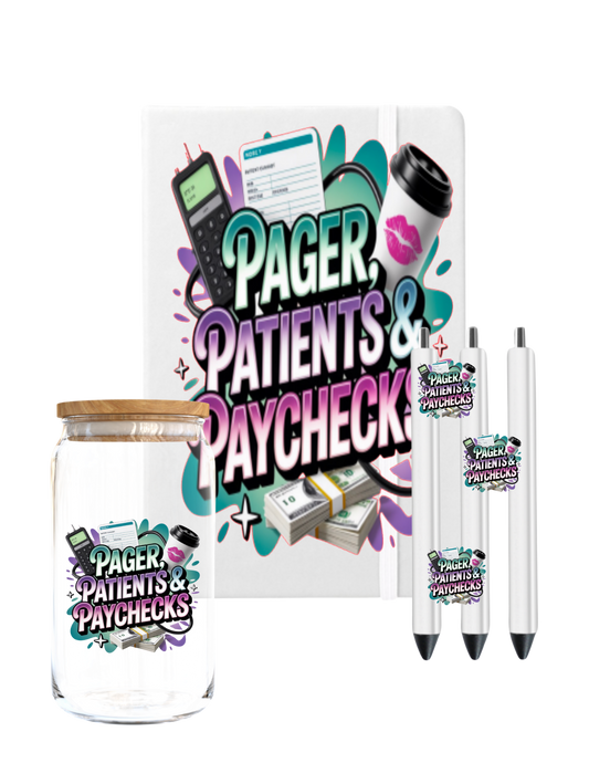 Paper Patients & Paychecks-UV DTF