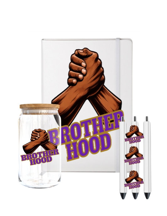 Brotherhood( Purple & Gold )-UV DTF