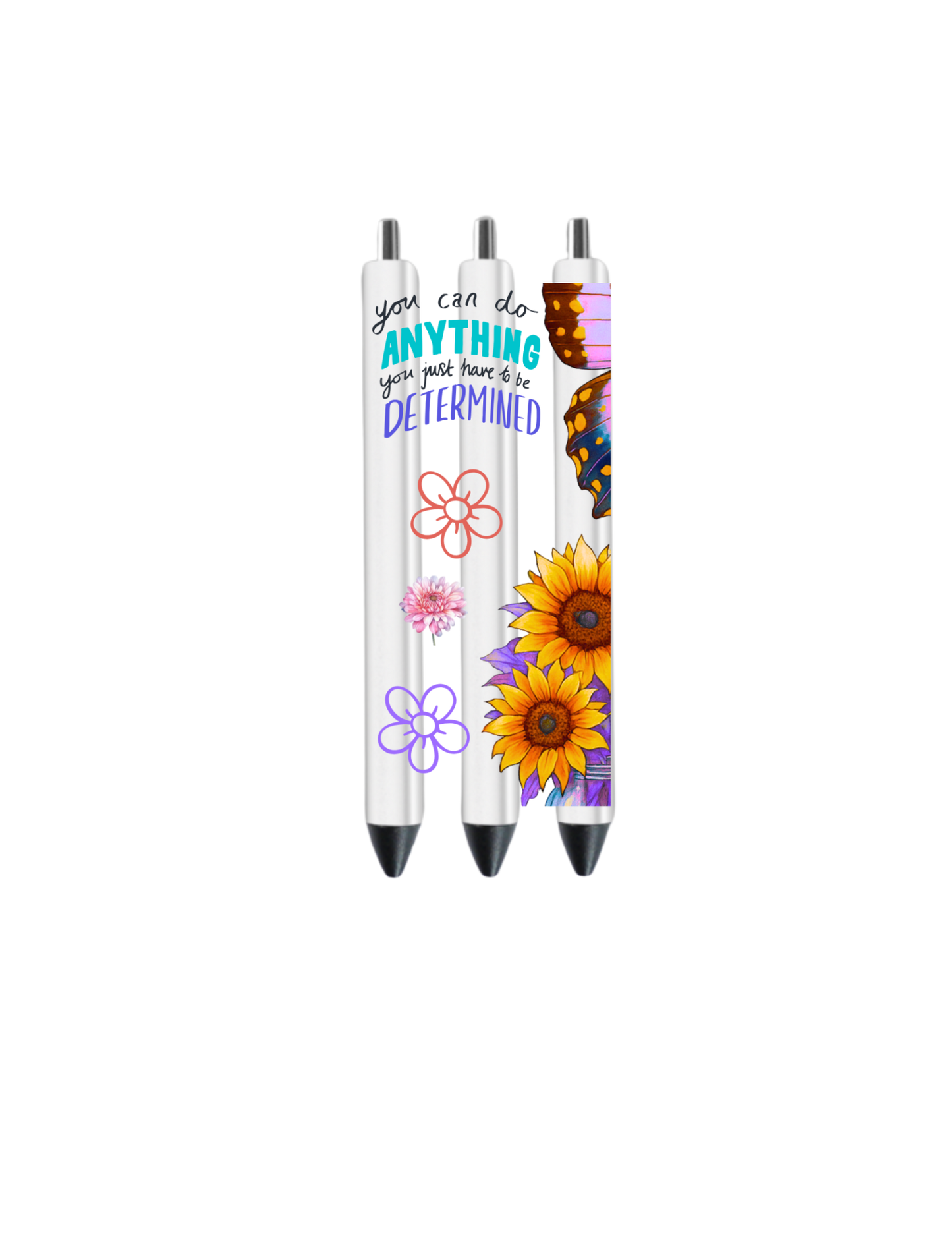 Be fearless (purple theme)- Journal UV DTF DECAL