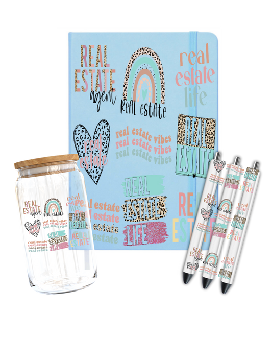 Real Estate- Journal UV DTF DECAL