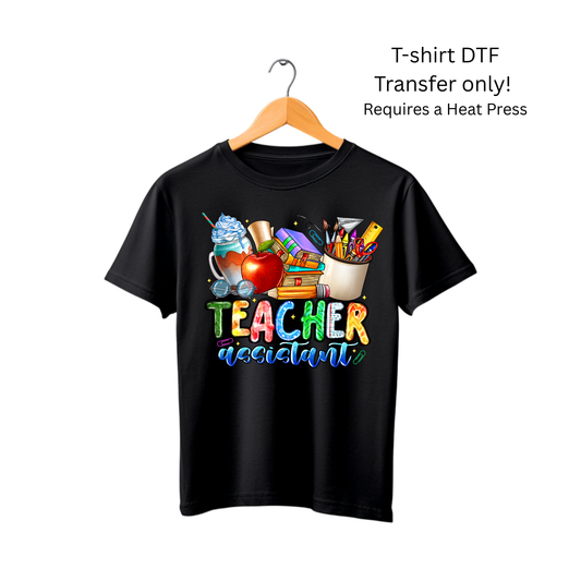 Teacher Assistant -Dtf Transfer