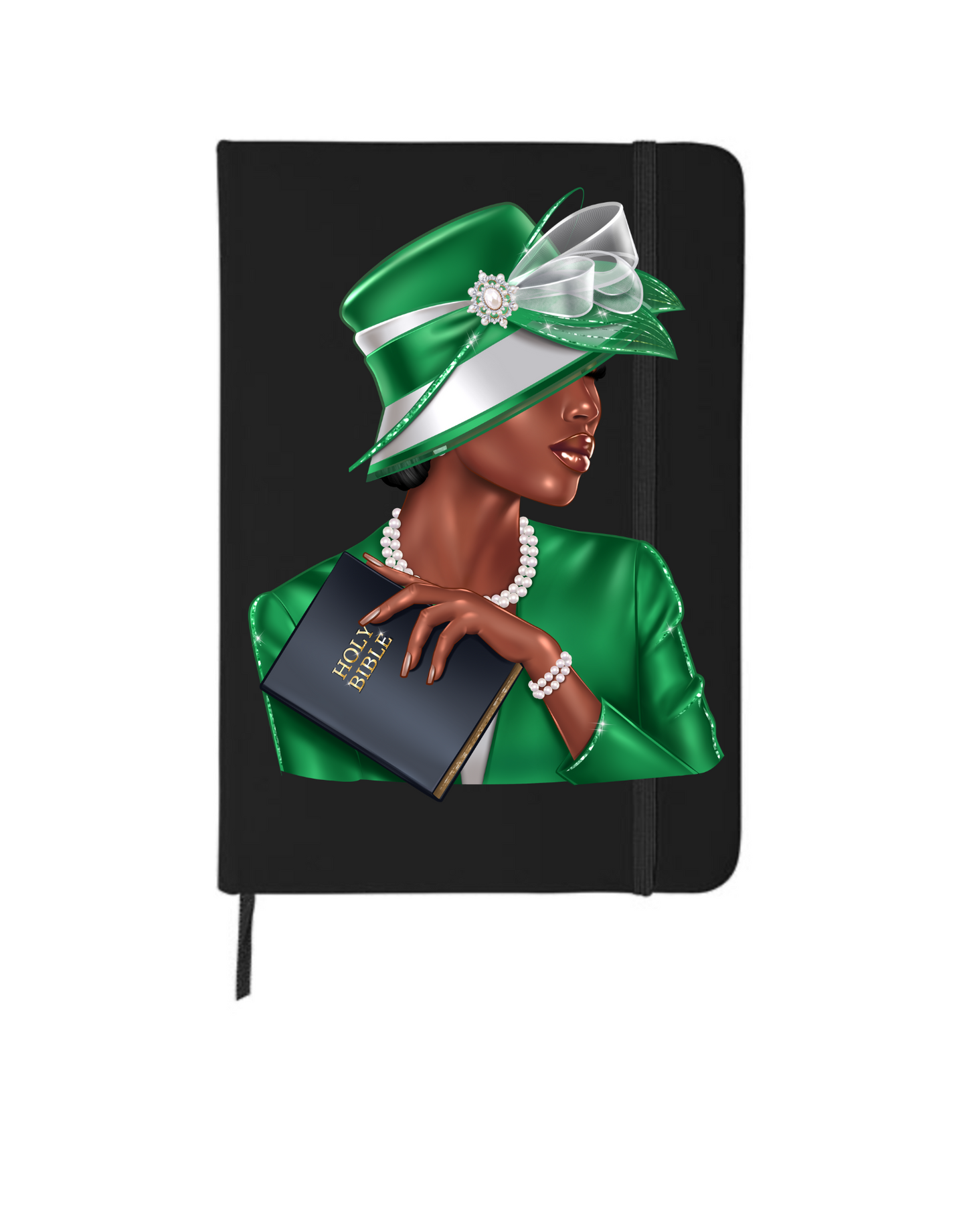 Church Lady Green- Journal UV DTF
