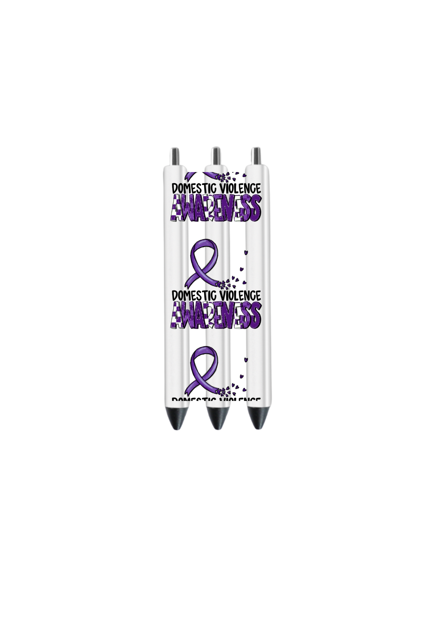 Domestic violence  awareness-UV DTF