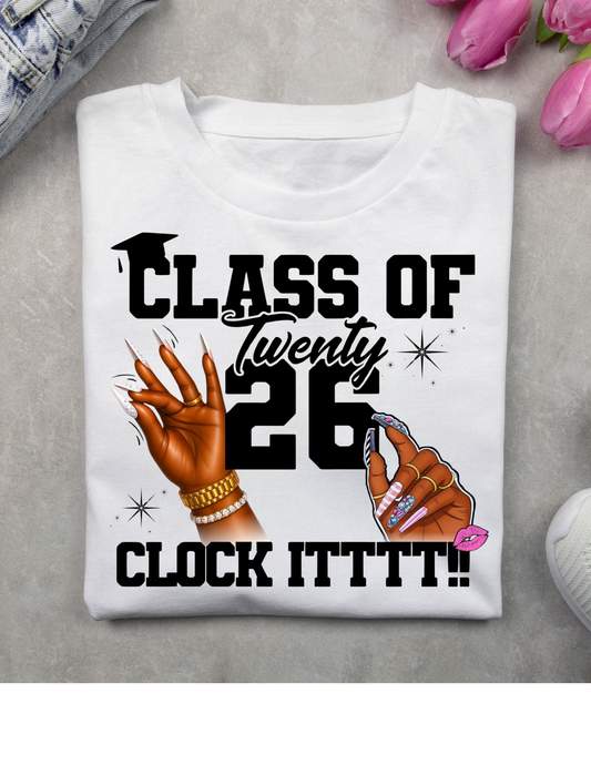 Class of Twenty 26 Clock itttt-Dtf Transfer