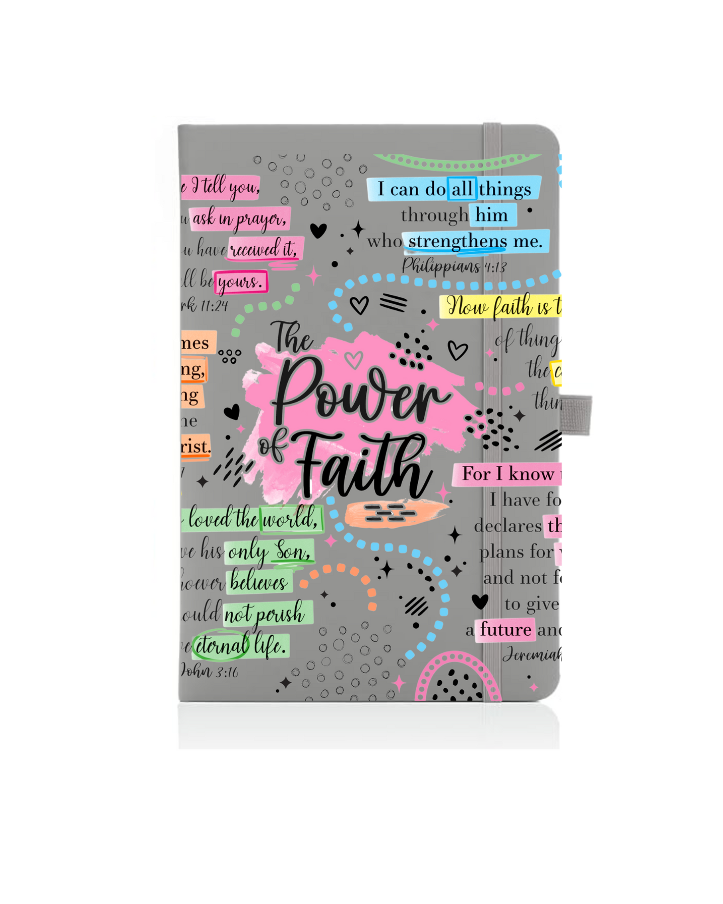 The power of the Faith - Journal UV DTF