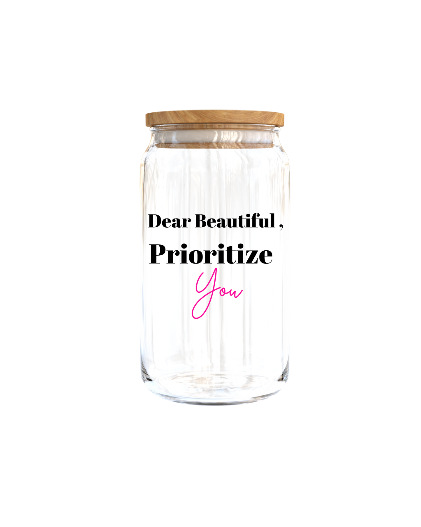 Dear Beautiful Prioritize YOU- Journal UV DTF