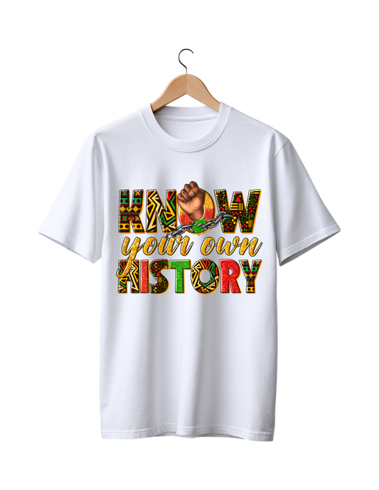 Know your history -DTF transfers