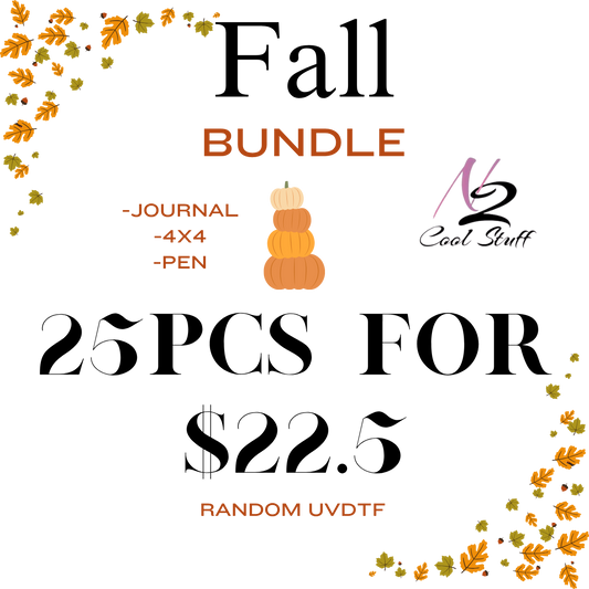 Fall Bundle- 25pcs for $22.5