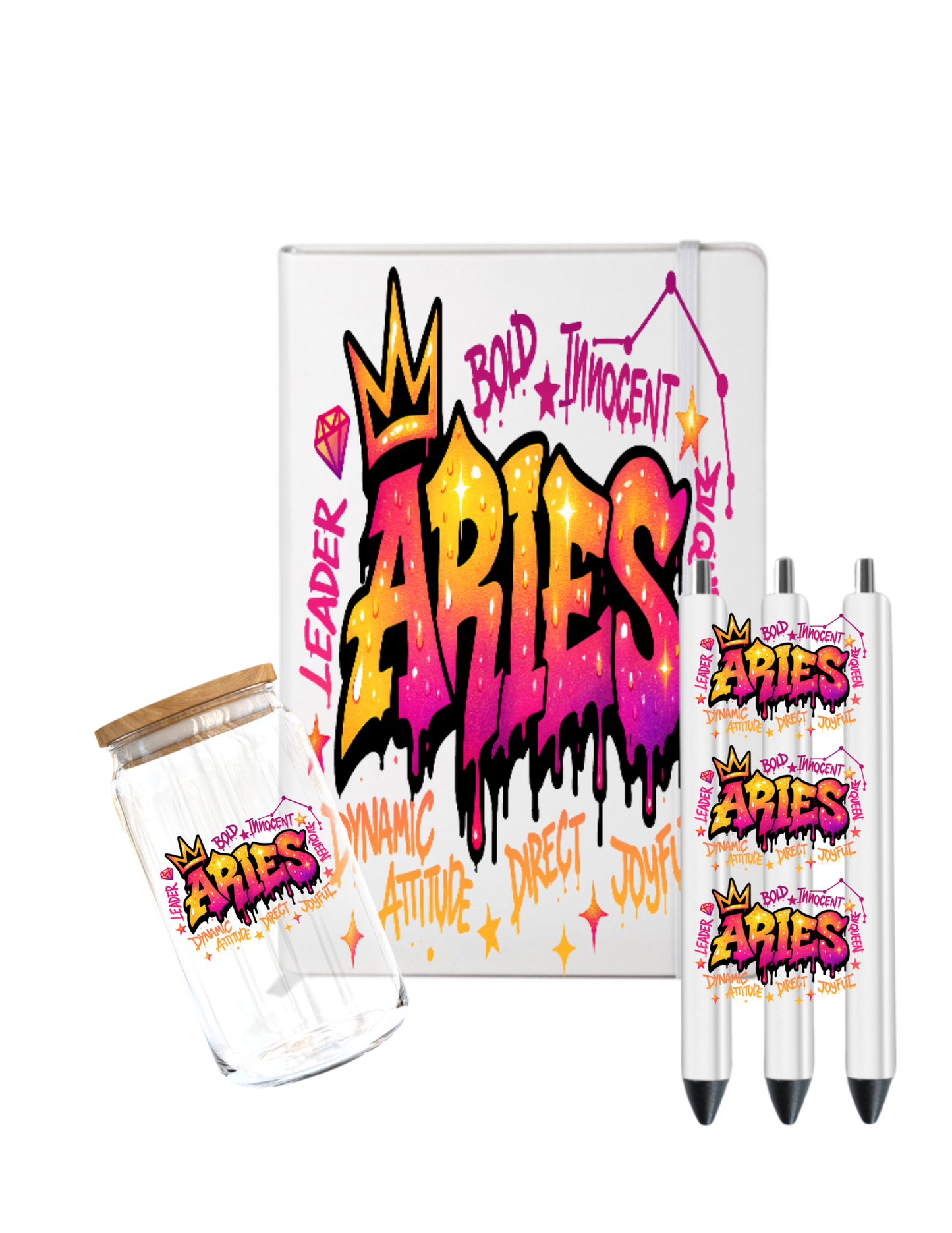 Aries-(Zodiac Sign) -UV DTF