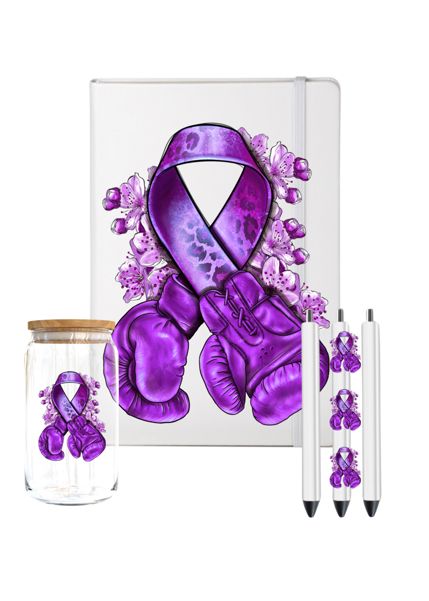 Domestic Violence Warrior Gloves -UV DTF