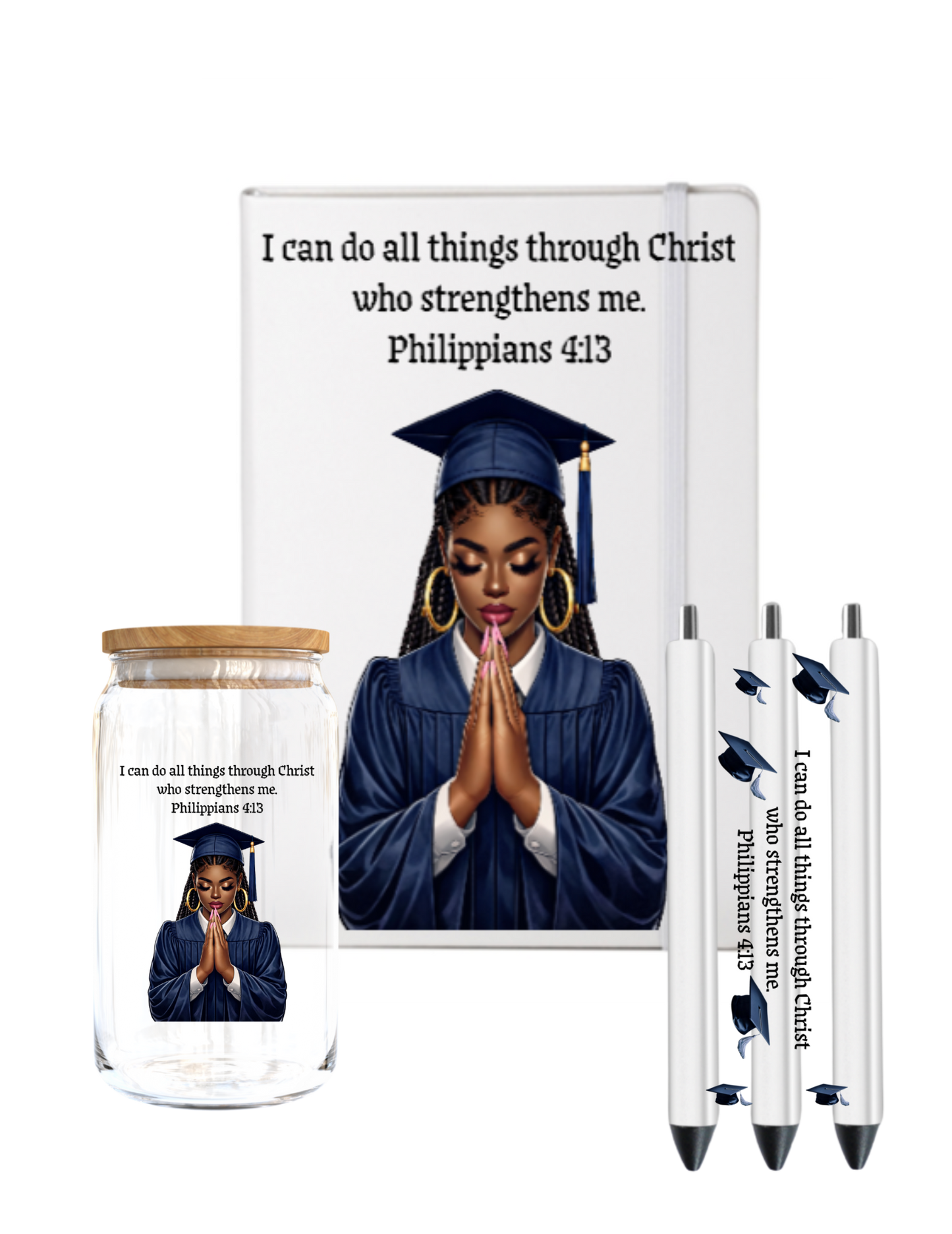 Graduation: I can do all things through Christ (WOMEN) -UV DTF