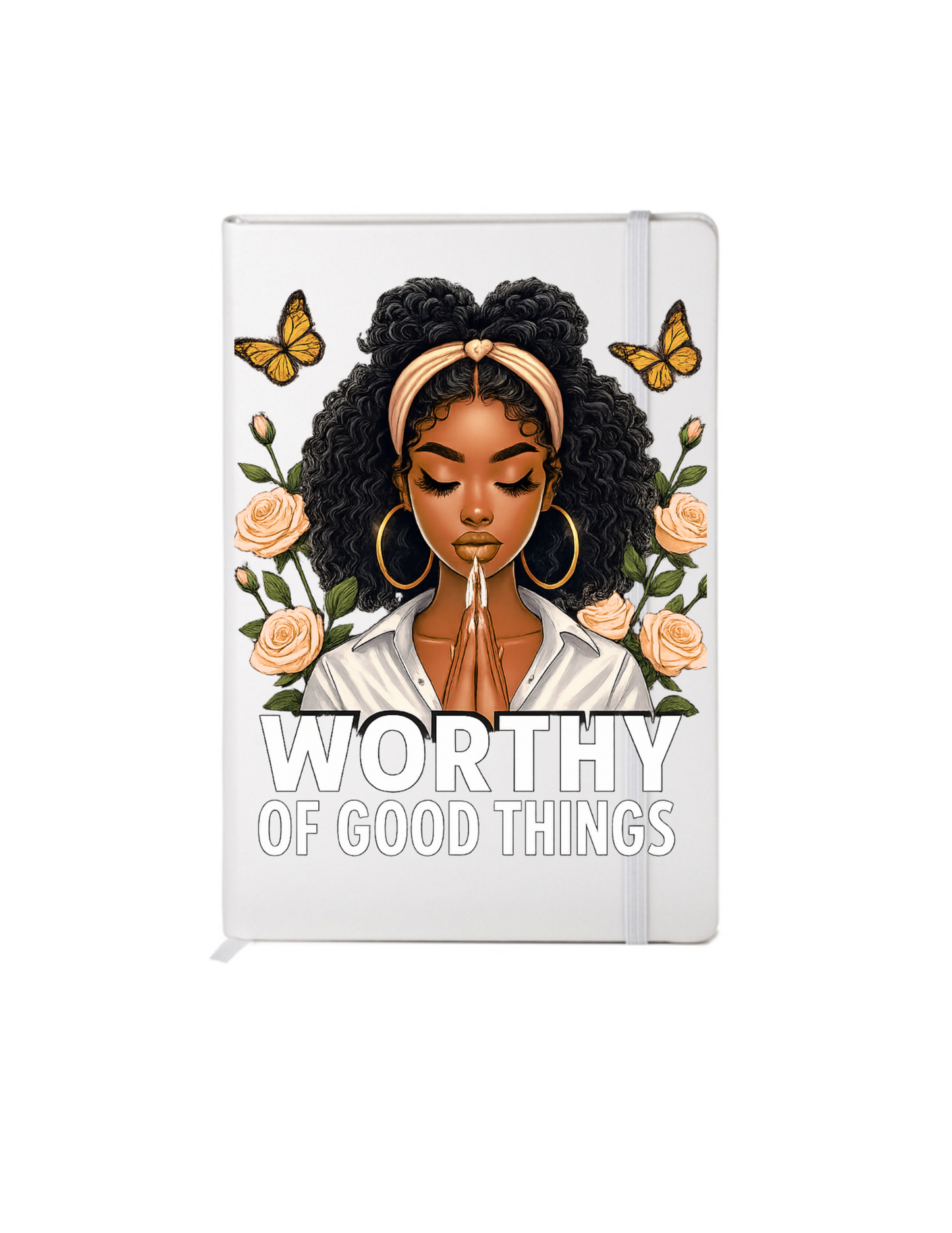 Worthy of good things- Journal UV DTF DECAL