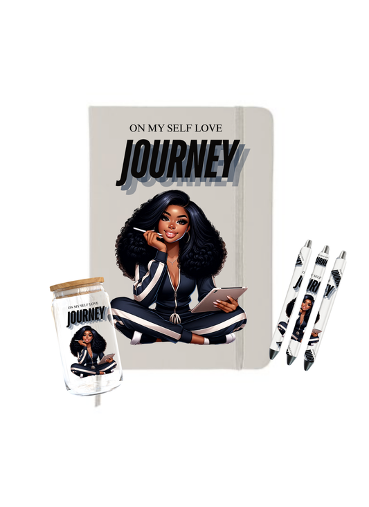 On My Self love journey | Journal UV DTF DECAL