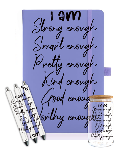 I am - Journal UV DTF DECAL