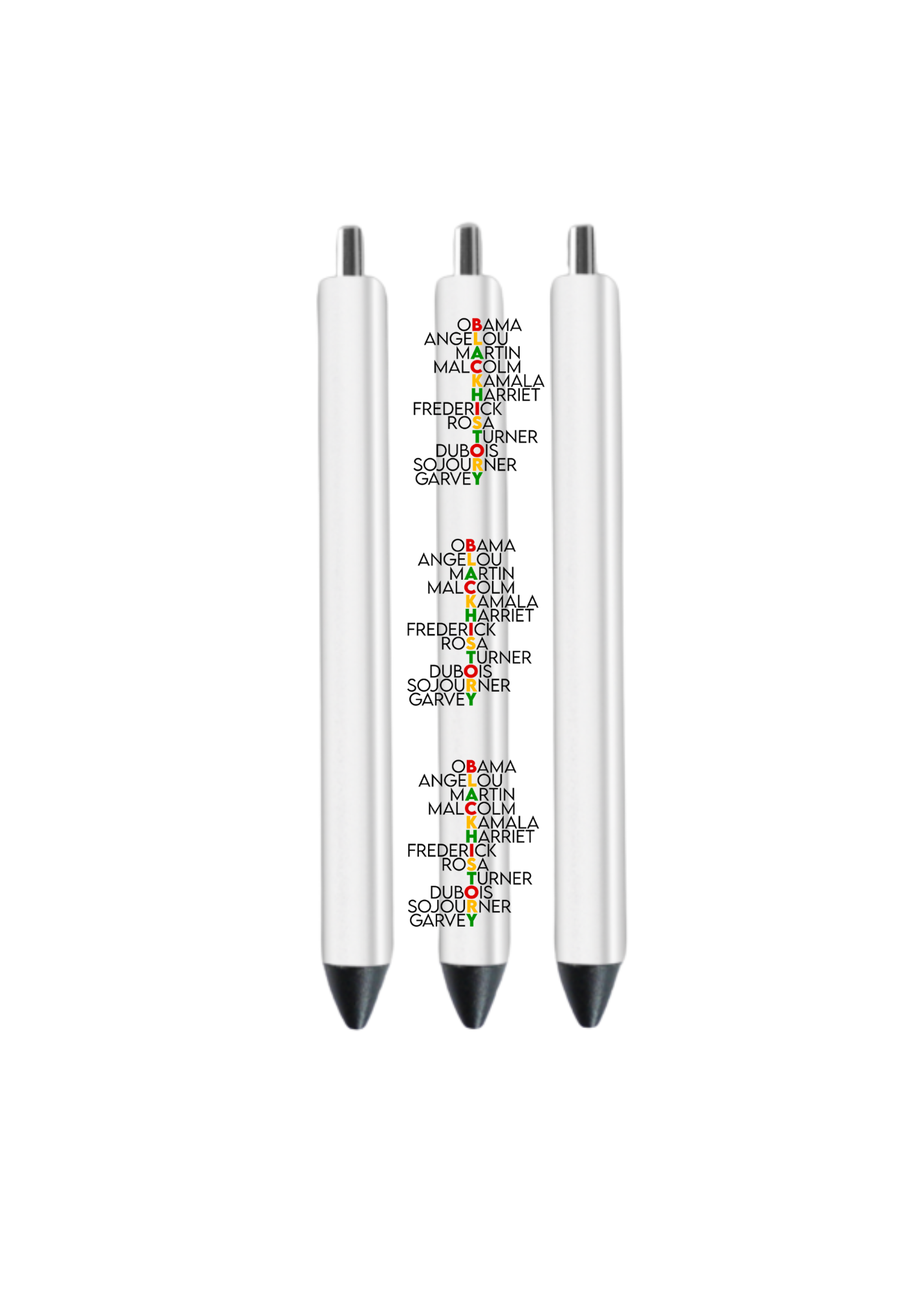 Proud Inspiring Black Leaders-(Black History Month )  -UV DTF