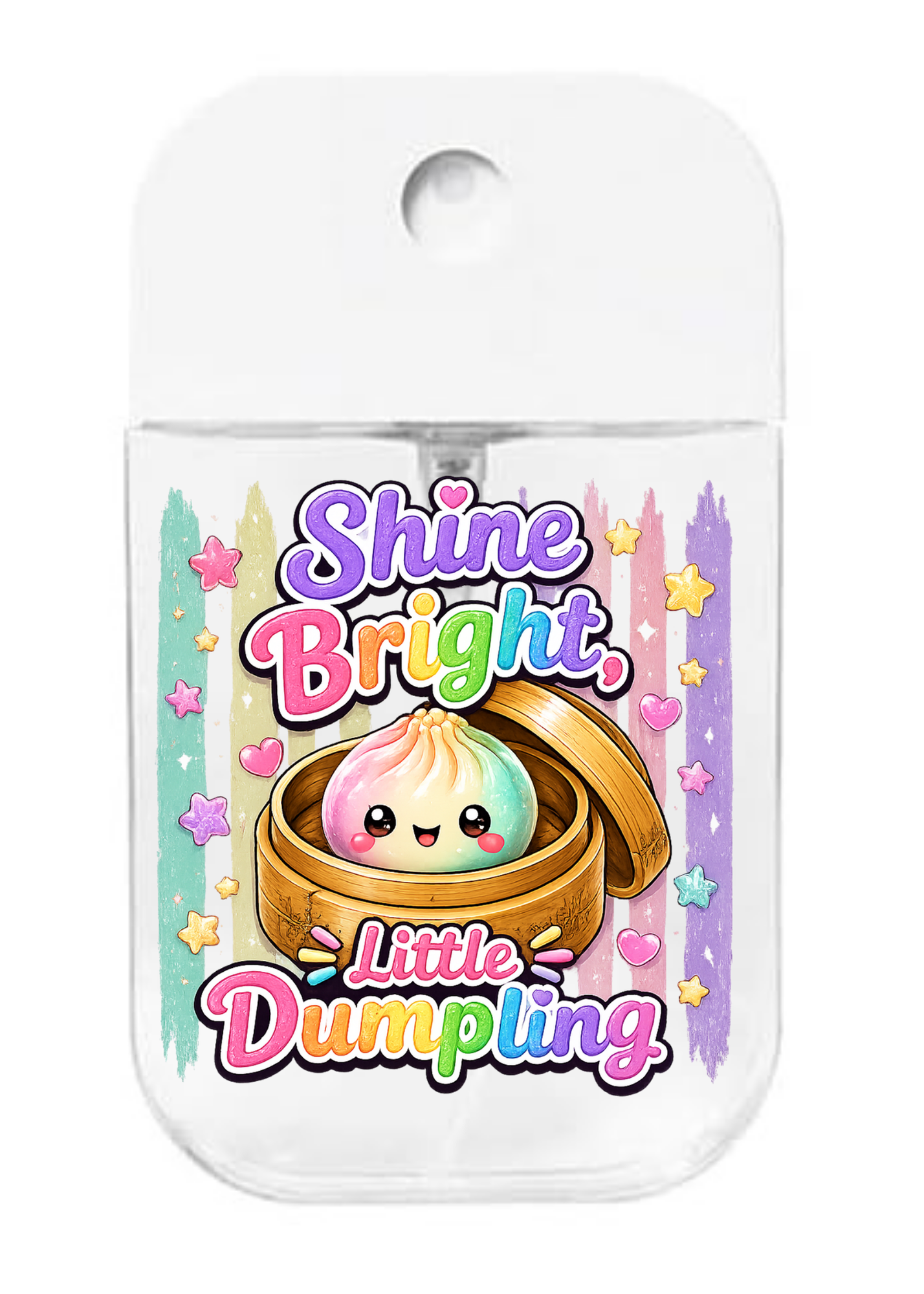 Shine Bright little Dumpling-UVDTF- Spray bottle Tranfers