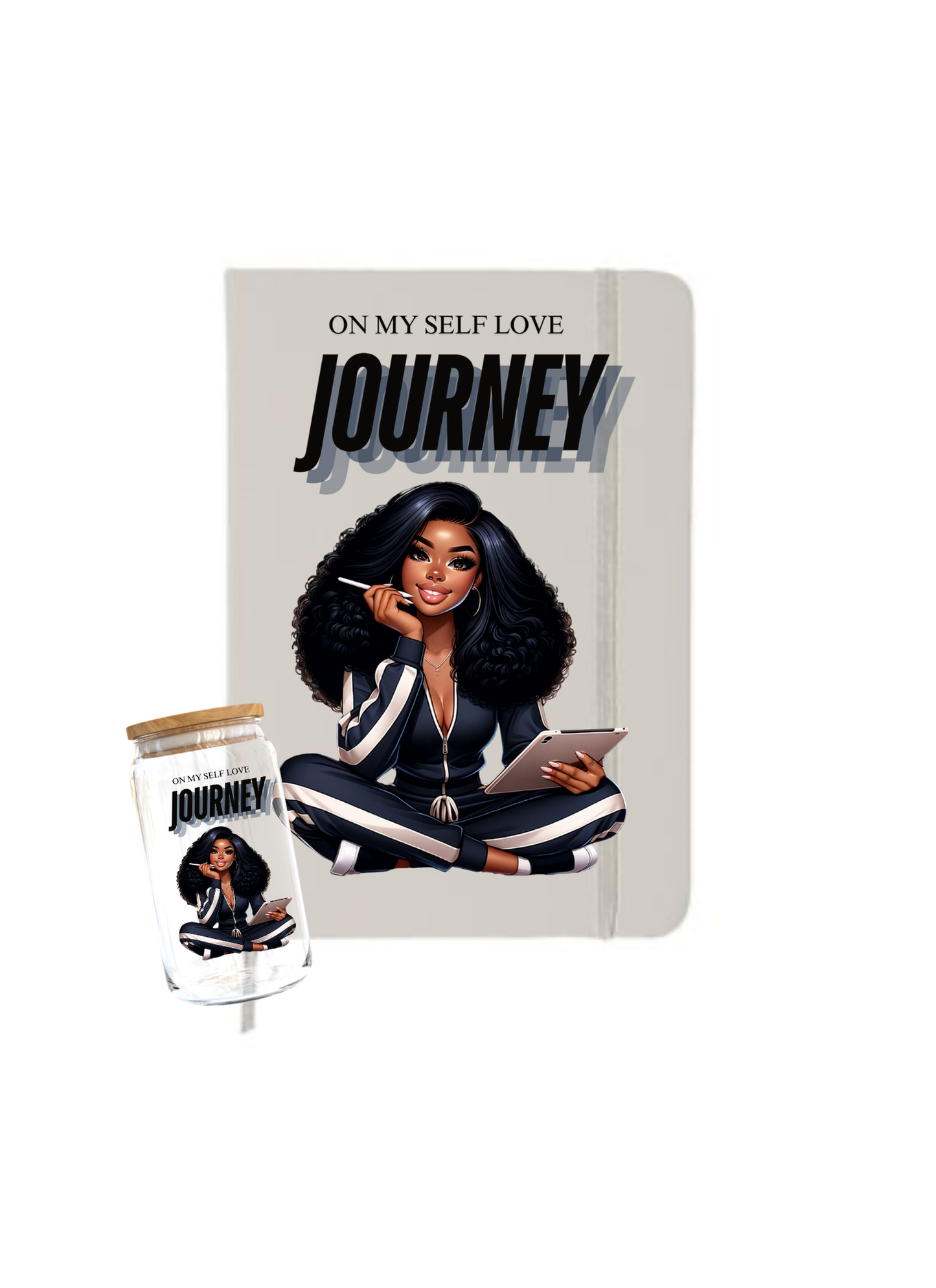 On My Self love journey | Journal UV DTF DECAL