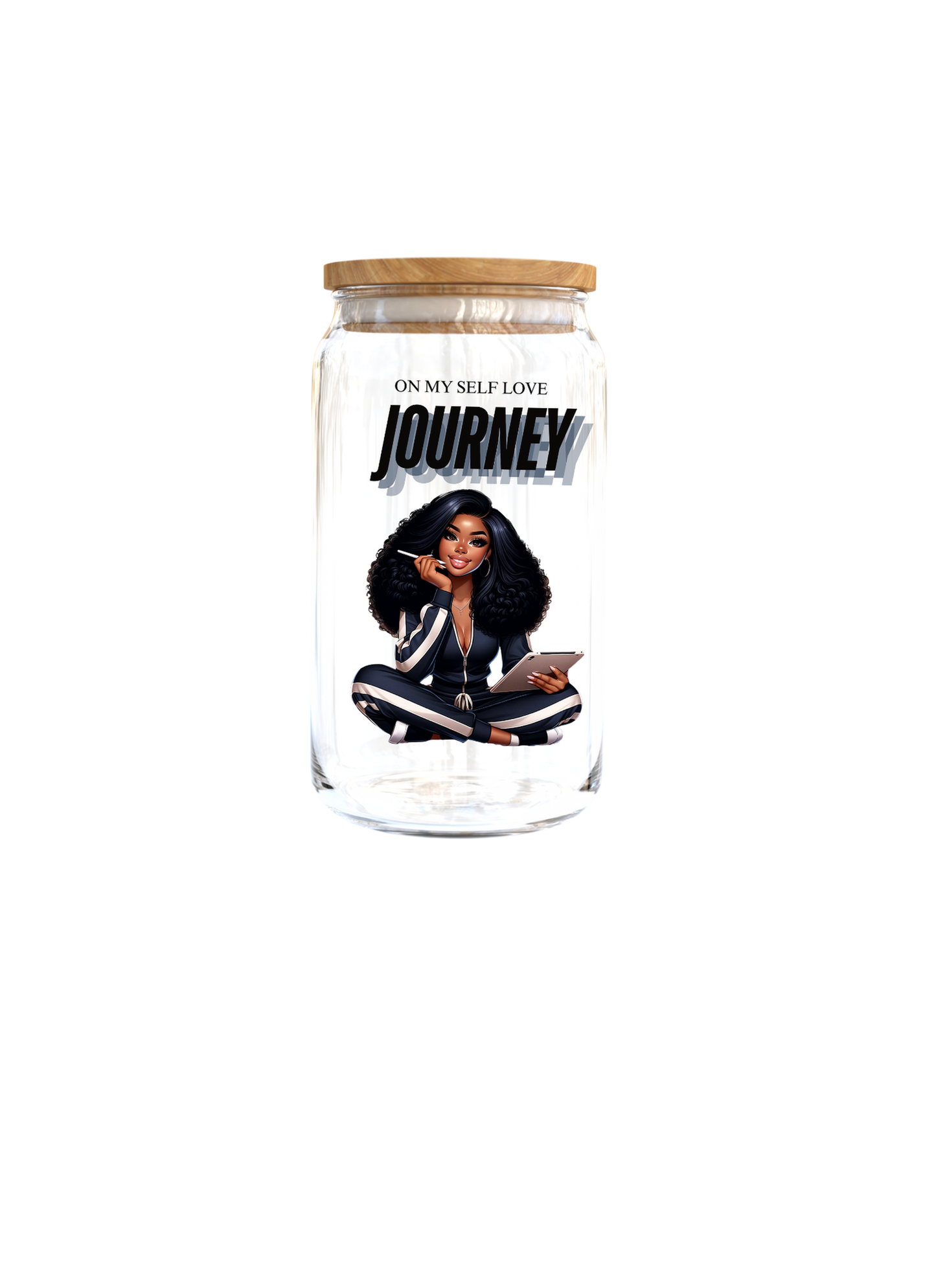 On My Self love journey | Journal UV DTF DECAL