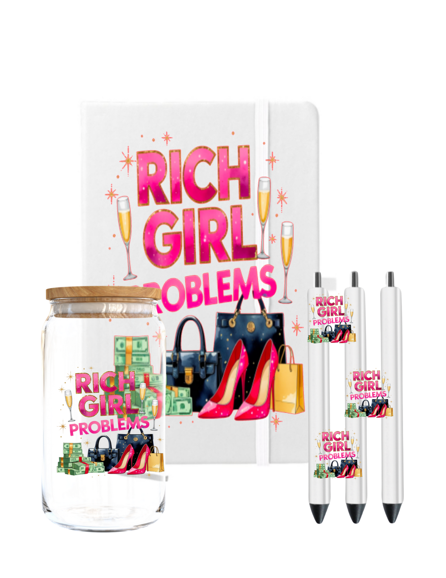 Rich Girl Problems-UV DTF
