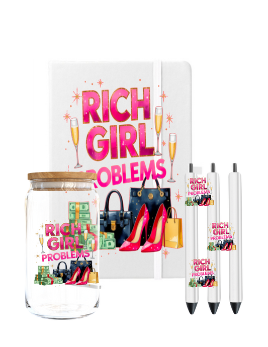 Rich Girl Problems-UV DTF