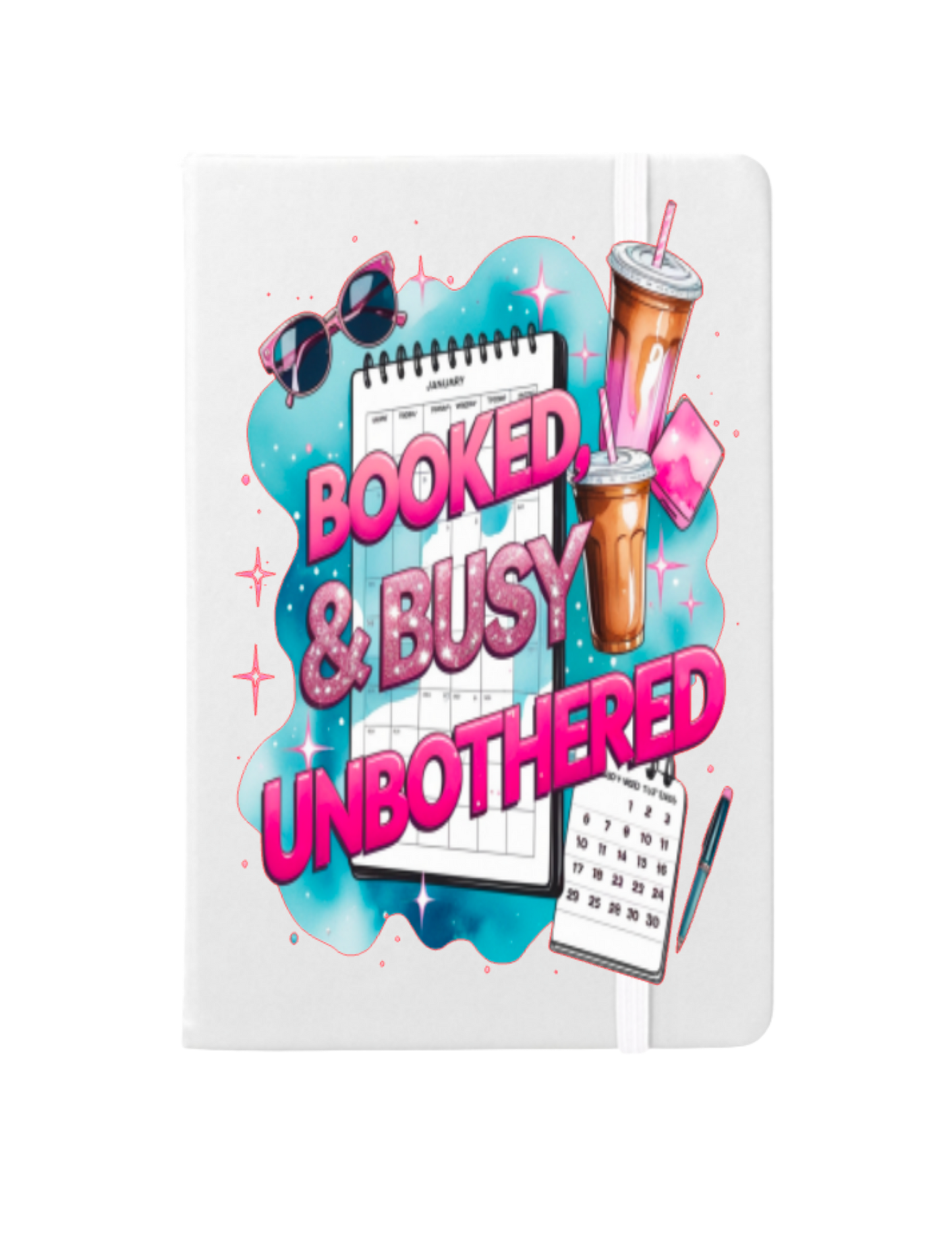 Booked & Busy Unbothered -UV DTF